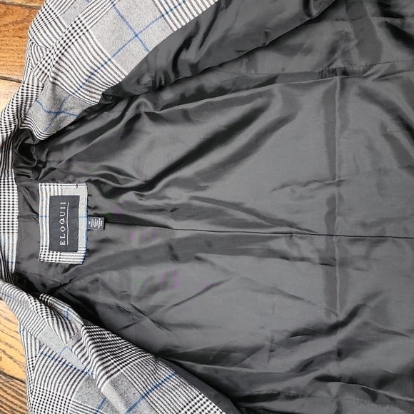 Eloquii womens plus size plaid blazer size 14 - Picture 6 of 6